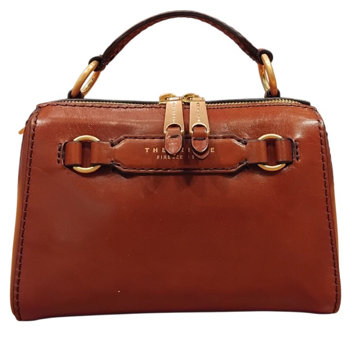 the bridge Handtasche Rindleder braun